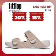 Dép Quai Ngang Nam FitFlop GOGH Moc Adjustable Water-Resistant - On Taupe - FOT-GT3-C54