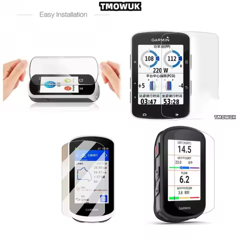 For Garmin 1030 Plus 1040 Edge 520 820 530 1040 540 840 130 Explore2 Bike GPS Stop Watch Tempered Gl