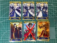 日本原裝 Fate FGO Arcade 街機卡 1/10