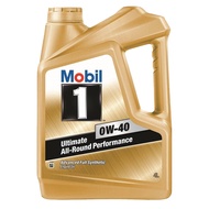[4L] Mobil 1 Ultimate Performance 0W40 SN Advanced Fully Synthetic Engine Oil 4L Minyak Hitam Enjin 