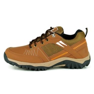 Sepatu Pria Casual Outdoor Premium Khamzo D04 Full Hitam Terbaru