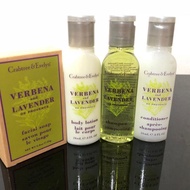 Crabtree & Evelyn Verbena and Lavender Travel kit Gift set