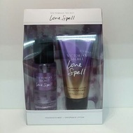Victoria's Secret 維多利亞的祕密 LOVE SPELL 香氛噴霧身體乳套裝 75ML+75ML