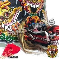 [ New ] Barongan Telon Vip Size 22 Full Wood Barongan Caplokan Kayu