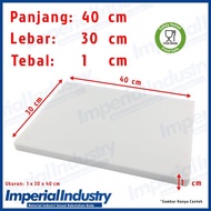 WHITE CUTTING BOARD SIZE 1 X 30 X 40 CM CODE 962