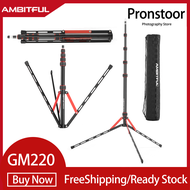 Mới ambitful gm220 dày hơn ống nâng cấp chân đèn gậy selfie cho Đèn LED quay Video Studio Softbox đè