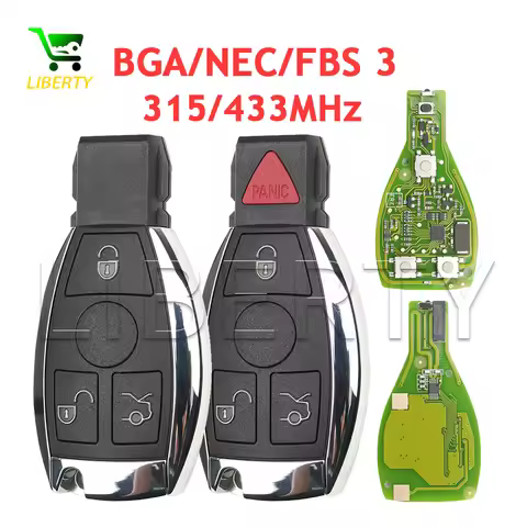Ly For Mercedes Benz W203 W204 W205 W210 W211 W212 W221 W222 A B C E S Class BGA &NEC 315/433Mhz Car