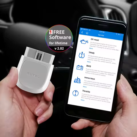 Autel AP200 Bluetooth Auto Scan Tool OBD2 OBD 2 Code Reader Full System Diagnostic Scanner EPB SAS T