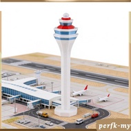[PerfkMY] 1:400 Scale Model of An Airport Control Tower, A Realistic Collector's Item. 1:400 Scale A