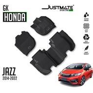 JUSTMATE HONDA พรมปูพื้นรถยนต์ JAZZ GK 2014 - 2022