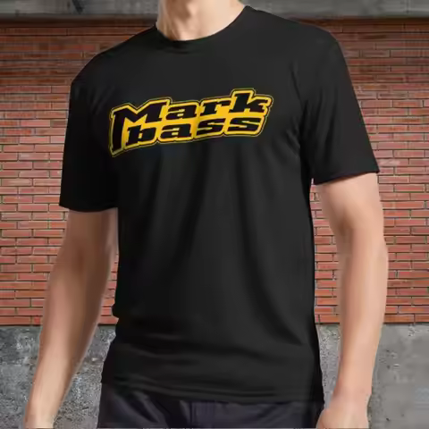 Markbass Amp Essential Essential Active Logo Men's T-Shirt Funny Size S to 5XL