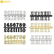 <SWEET> DIY Clock Numbers Roman Numerals Quartz Needle Wall Clocks Replacement Parts