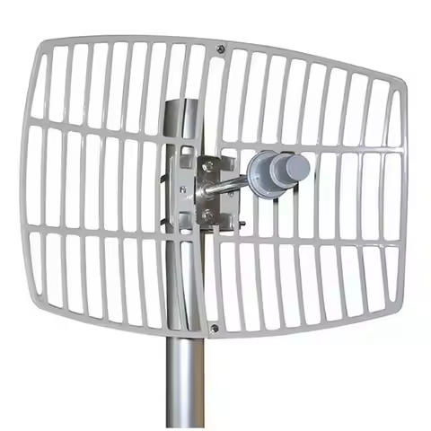 ABSY High Gain 5.8Ghz Parabolic Grid Antenna 24Dbi N Female Connector For Long Range Wifi Antenna Mo