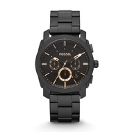 Machine Mid-Size Chronograph Black Stainless Steel Watch FS4682