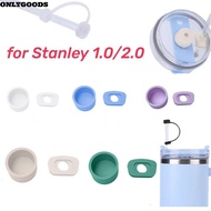 ONLYGOODS Tumbler Accessories, Leakproof Silicone Straw Cap,  Cup Accessories Tumbler Spill Stopper