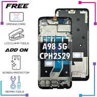 For Oppo A98 5G (CPH2529) Lcd Frame Middle Frame Chasis Housing Front Housing