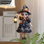 FOREVERGO Acrylic Car Pendant Car Rear View Hanging Mirror Pendant Halloween Hanging Ornament Auto I