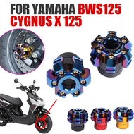 For YAMAHA BWS125 BWS 125 Cygnus X 125 CygnusX 125 X125 Motorcycle Accessories Axle Cover Cap Front 