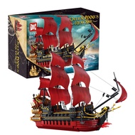 DK Building Blocks 6002 Queen Anne's Revenge Caribbean Pirate Ship Collectible Detailed Display Chil