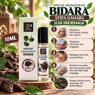 Minyak Angin Bidara GAHARU-Legakan Sakit Kepala-Migrain-Loya-Muntah-Segar dan Tenang