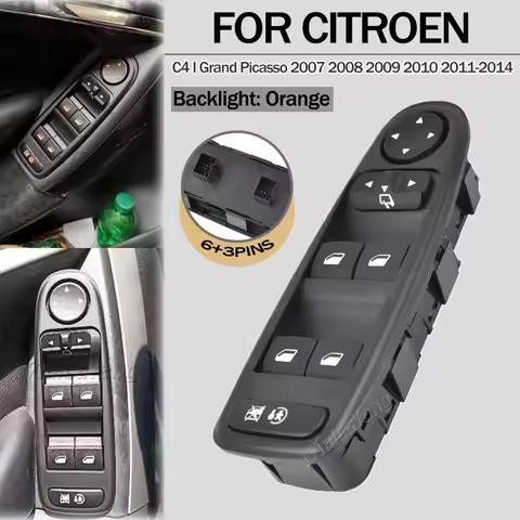 6554YH Master Electric Power Window Control Switch For Citroen C4 Grand Picasso For C4 I 2004-2013 6