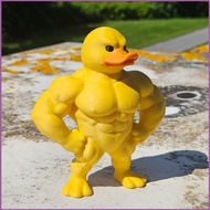 SQ4 Muscle Duck Action Figure Model Dolls Toys For Kids Ornament Collection gifts QS4