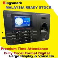 KINGSMARK Fingerprint Time Attendance Recorder Thumbprint Machine