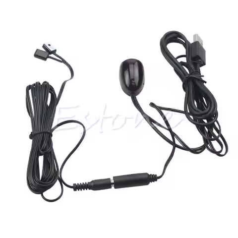 E56B IR Extender 1 Receiver 2 Emitters Remote Control Repeater System Remote Control for Amplifier C