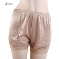 DELMER Safety Shorts Fashion Simple Lace Women Lady Safety Pants Pajamas Shorts