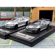 Ready Stock IG 1: 64 Nissan Nissan Nismo R34 GT-R Z-tue CRS Alloy Car Model