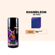Samurai Spray Paint Aerosol Khameleon 3D Paint K1/T401/K2/T500/K3/T501/K4/T808/K5/T800/K6/T901/K7/T6
