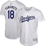 Yoshinobu Yamamoto Los Angeles Dodgers MLB Kids Youth 8-20 White Home Player Jersey
