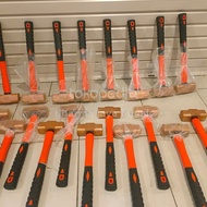 3lb 1.5kg copper hammer - 3lbs fiber handle copper hammer