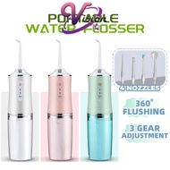 Multifunctional Water Flosser Dental Floss Teeth Portable Water Jet Nozzle Oral Irrigator Powerful F