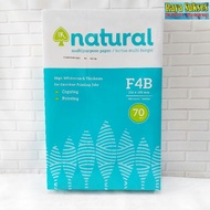 HVS Paper F4 70gsmnatural/ Photocopy Paper F4 70gsm 1 Reamnatural