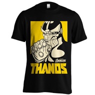 AVENGER DISTRO T-SHIRT - THANOS - YELLOW C04 BLACK XS - 6XL