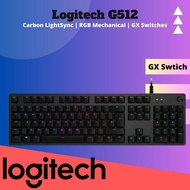 Logitech G512 Carbon Lightsync RGB Mechanical Gaming Keyboard with GX Switches