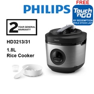 Philips 1.8L HD3008 HD3008/31 (Pink) / HD3008/30 (SIlver) / Rice Cooker HD3212/32 (Green) / HD3213/3