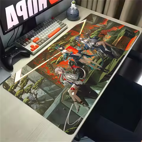 Arknights Gabinete Mouse Pad Gamer HD Custom Home New Mousepad XXL Large Desk Mats Natural Rubber So