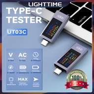 UT03C Type-C Multi-function  Voltage Ammeter Power Meter 4~30V 0~12A Support DC Fast Charging Test P