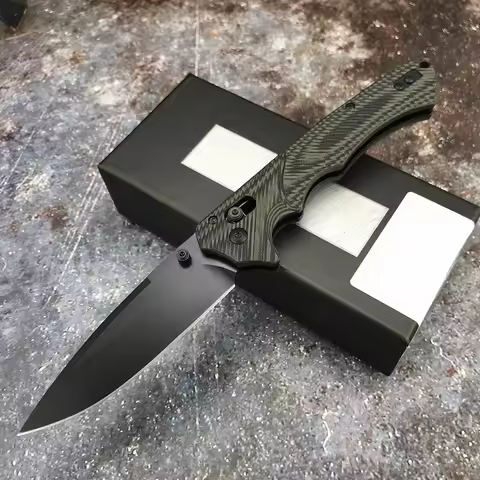 BM615BK-1401 Camping Multifunctional Folding Knife Adventure Field Pocket Jackknife for Picnic Backp
