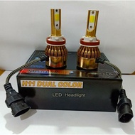 Stanlee Star LED H8 H9 H11 H16 Dual 2 Color Light Bulb (FL2C)