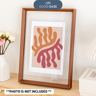 【GOOD DAZE】A4 A3 Frame Gambar Transparent Floating Frame wood glass photo frame 木相框A4 A3大相框透明 frem g