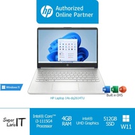 HP Laptop 14s DQ2614TU core i3-1115G4 ram 4GB ssd 512GB 14 FHD W11 OHS