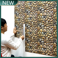 30X30ซม.ห้องครัวห้องน้ำ3D กระเบื้องสติ๊กเกอร์ติดผนังกันน้ำ Self Adhesive Wallpaper ห้องนอนพีวีซีตกแต