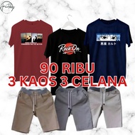 90 THOUSAND GET 3 PCS T-SHIRTS AND 3 PANTS