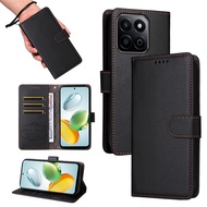 Vỏ Nắp gập Có Khe Cắm Thẻ Ví da từ tính chống rơi x7c X8C X9C / Honor x7b x8b x9b x6b x5b x5b