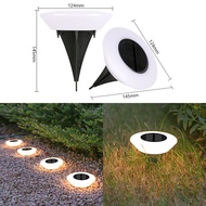 Vimite Solar Buried Llight Outdoor Waterproof Automatic Lighting At Night Garden Courtyard Lawn Warm White Landscape Decorative Lights