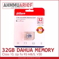 Dahua MEMORY MICRO SD CLASS 10 MEMORY CARD 16GB 32GB 64GB 128GB 256GB STORAGE MEMORY CARD STORAGE