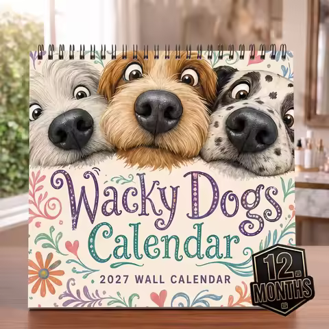 2027 Wall Calendar, 21x21cm, 2027 Calendar, 12-Month Calendar 2027, Jan. 2027 - Dec. 2027, Wall Cale